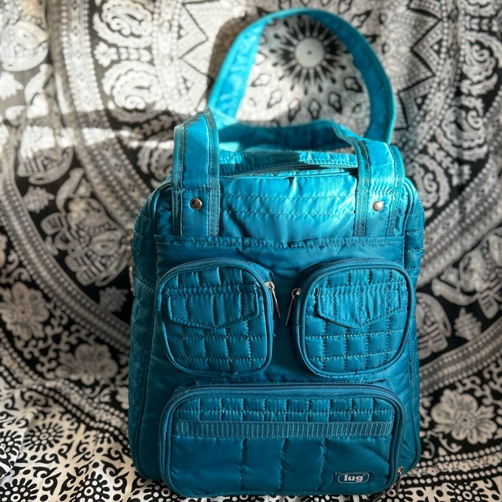 Lug Puddle Jumper Bag in Teal